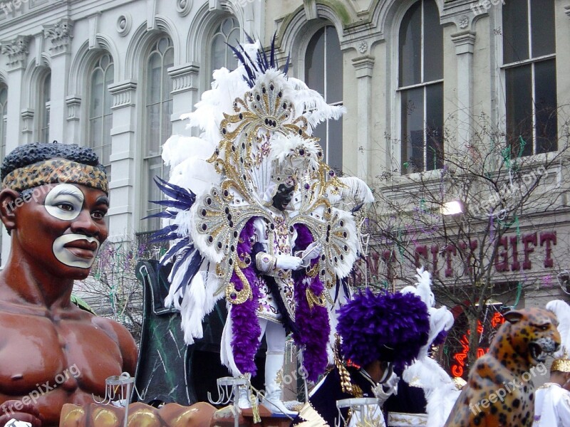 Mardi Gras Zulu King New Orleans Carnival