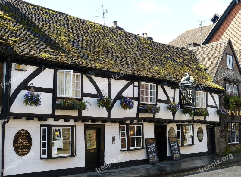 Salisbury England United Kingdom Historically Historic Center