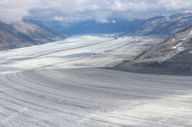 Kluane National Park Glacier Yukon Canada Landscape