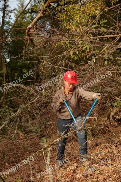 Gardening Gardener Worker Trail Builder Trail Work