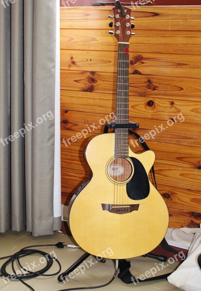 Guitar Music Musical Instrument Strings Play Guitar