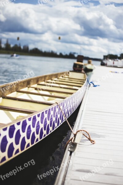 Dragon Boat Boat Sports Ship Water