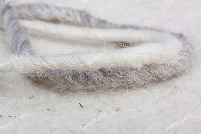 Sheep's Wool Sheep Wool-felt Natural Fiber Natural Product Felted