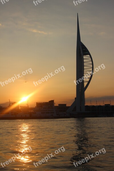 Portsmouth Spinnaker Tower Gunwharf Hampshire