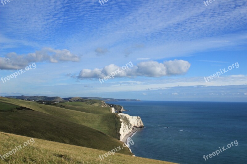 Dorset Jurassic Coast Skyline Cliff