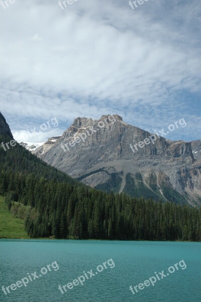 Emerald Lake Rocky Mountains Canada Lake Park