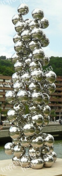 Bilbao Balls Guggenheim Art Artwork