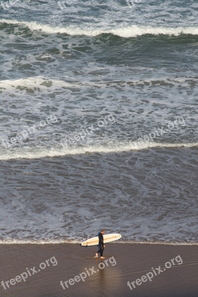 Surf Waves Sea Free Photos