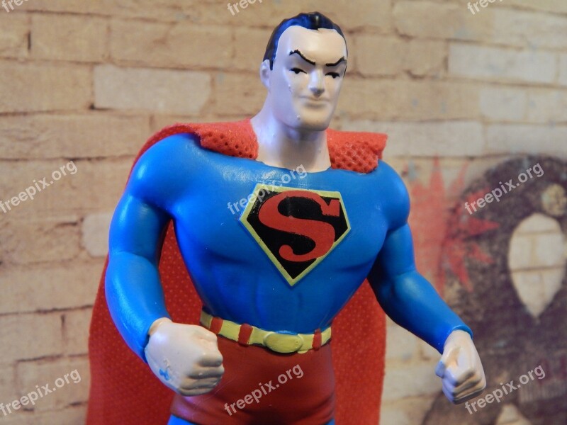 Superman Superhero Toy Caped Cape