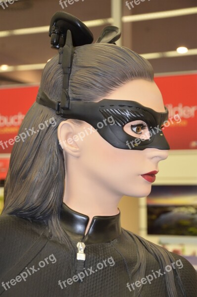 Woman Mask Display Dummy Fantasy Panel