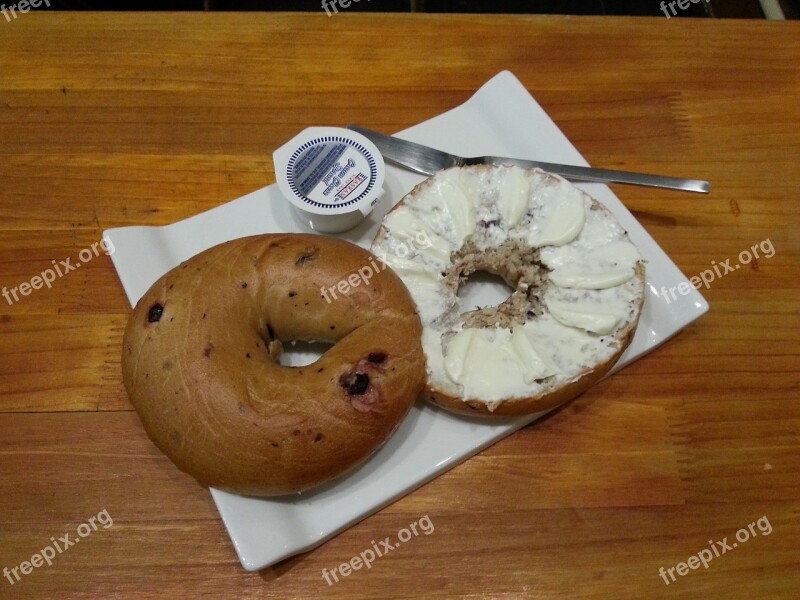 Bagel Bread Dessert Free Photos