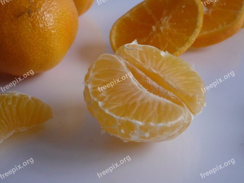 Fruit Health Orange Vitamins The Richness Of