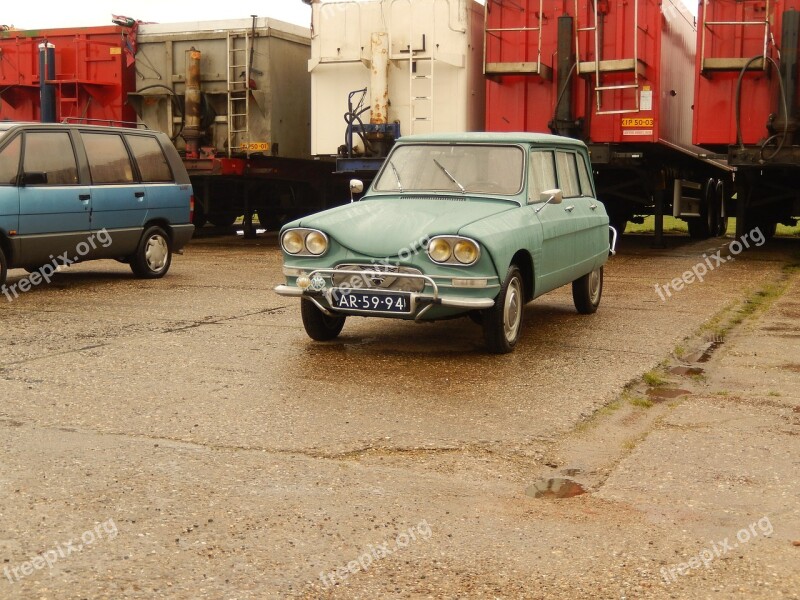 Lemon Dyane Car Museum Piece Ouwsterhaule Free Photos