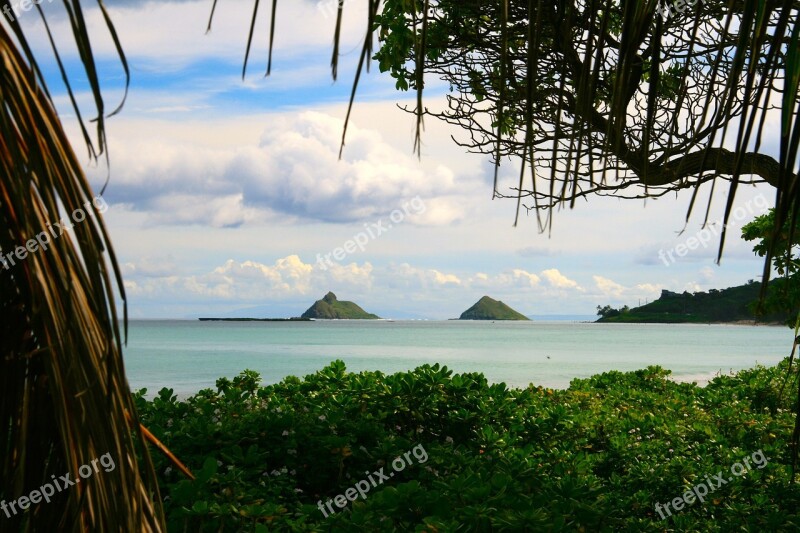 Ocean Paradise Landscape Tropical Travel