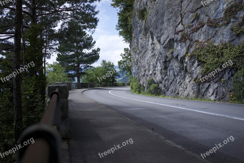 Road Cyclamen Pass Road Mountains Route