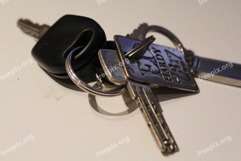 Key Keychain Door Key House Keys Metal