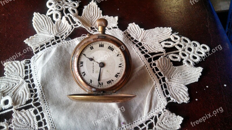 Pocket Watch Clock Old Watch Vintage