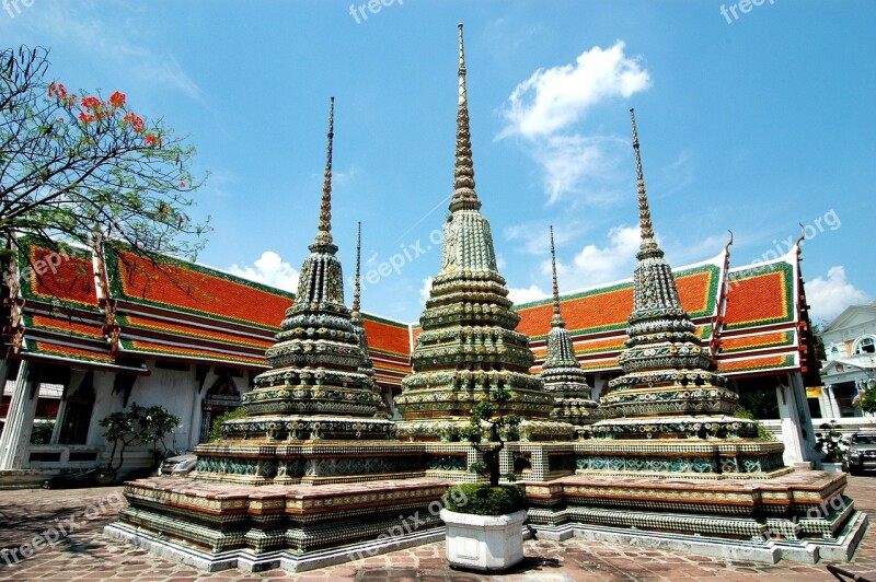 Thailand Temple Buddhism Religion Tourism