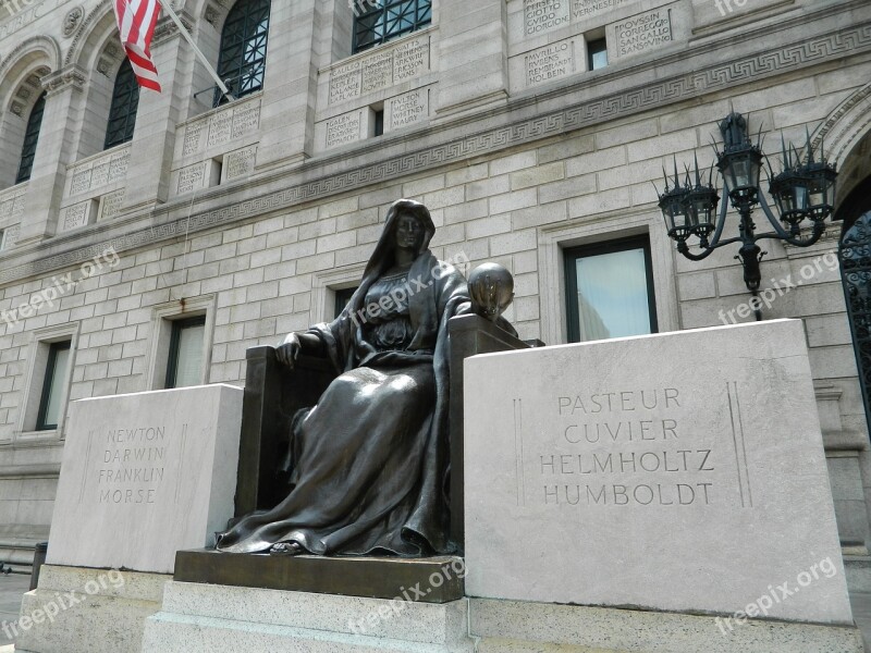 Boston Public Library Library Boston Massachusetts City