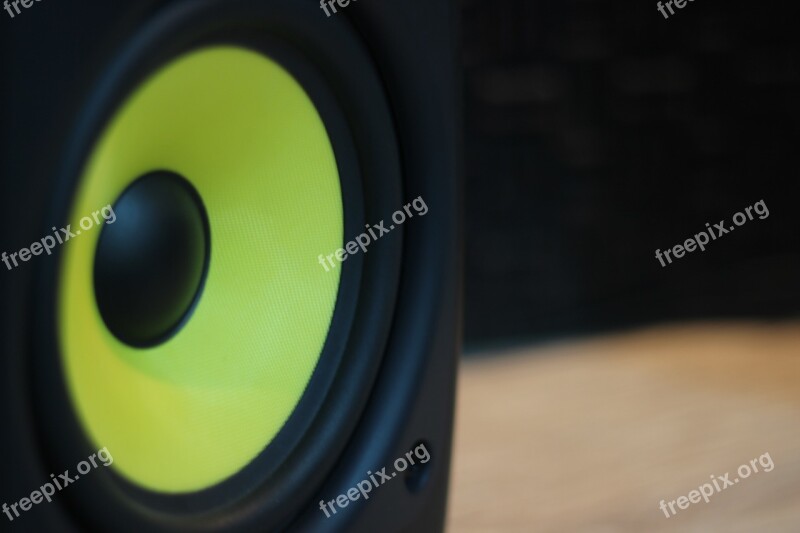 Sound Music Studio Speaker Free Photos