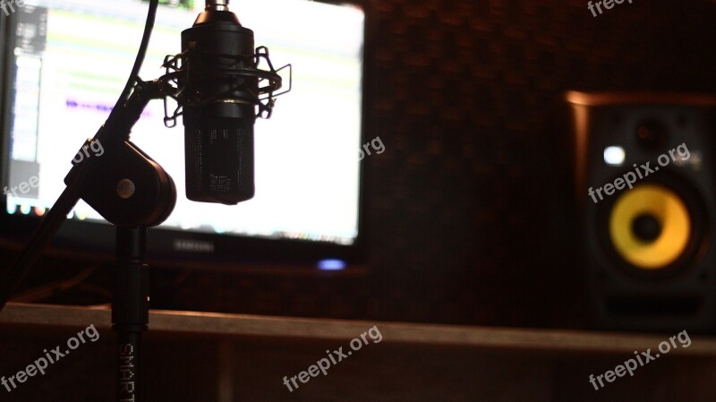 Microphone Studio Sound Audio Music