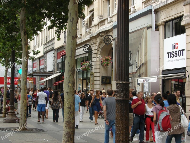 Champs-elysees Paris France Avenue Capital