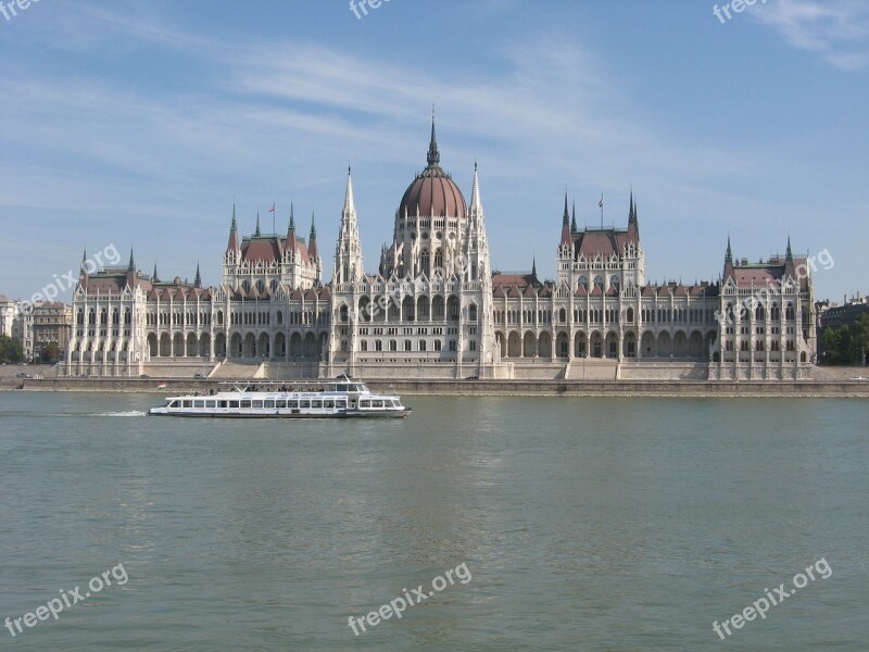 Budapest The Parliament Architecture Building City