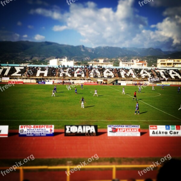 Soccer Field Football Grass Sport