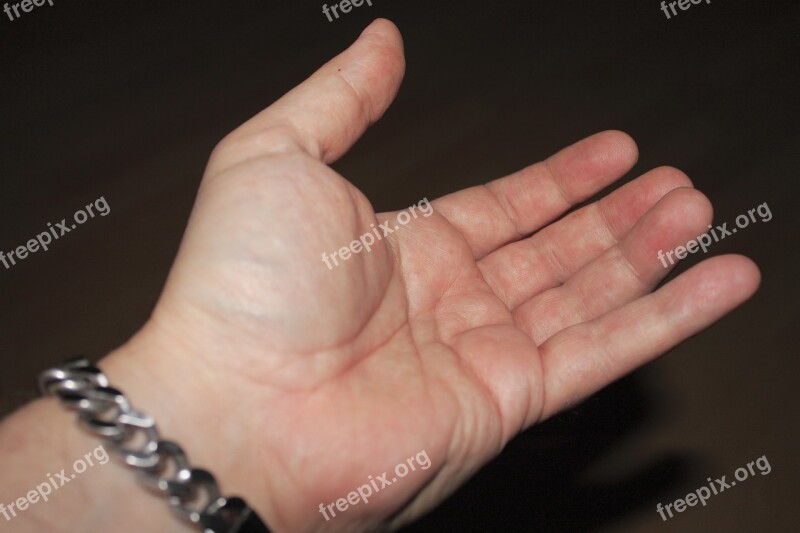 Hand Gesture Finger Give Handful Of