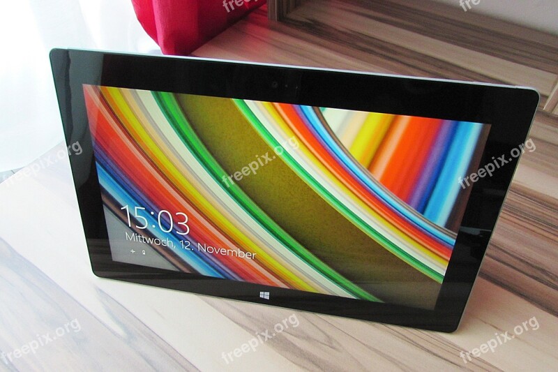 Tablet Touch Screen Microsoft Surface Mobile