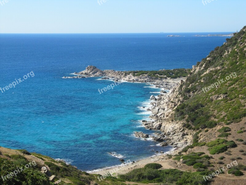 Costa Rei Sardinia Coast Villasimius Free Photos