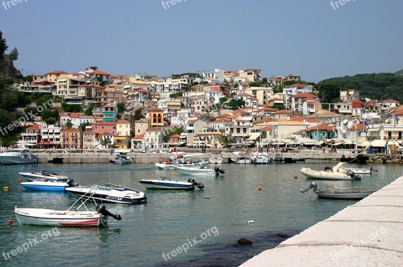 Port Lefkas Boat Free Photos