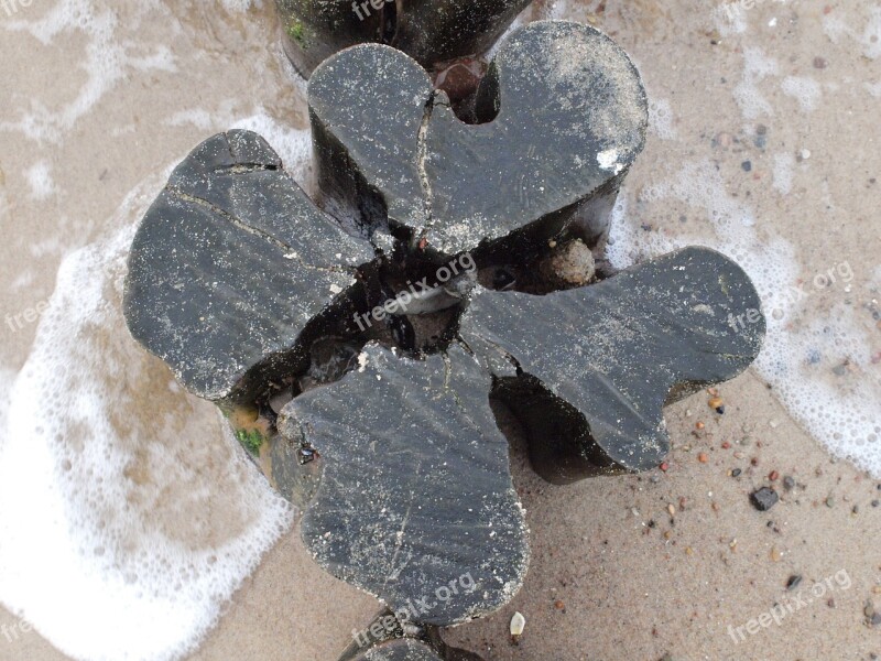 Groyne Beach Baltic Sea Split Fixing