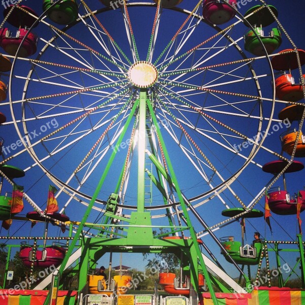 Ferris Wheel Colors Fun Wheel Ferris