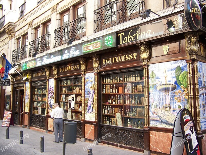 Madrid Bar Beer Cane Tapas