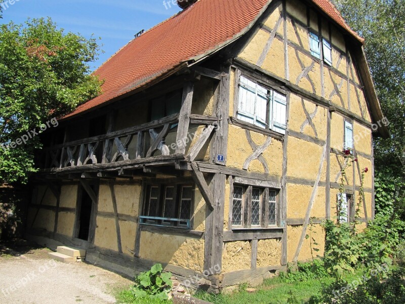 Ecomusée Ungersheim Alsace Truss Historically