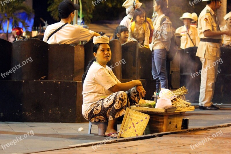 Asia Street Food Road Batik