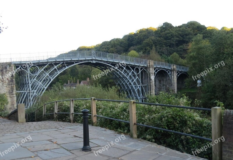 Ironbridge Shropshire England Bridge River