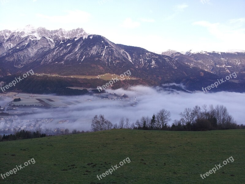 Tyrol Inntal Valley Austria Alpine Vomp