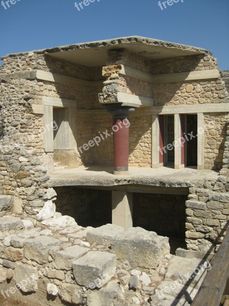 Knossos Crete Vacations More Excavation