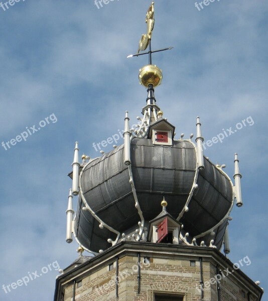 Tower Markiezenhof Bergen Op Zoom Free Photos