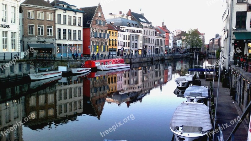 Ghent Gent The River You Free Photos