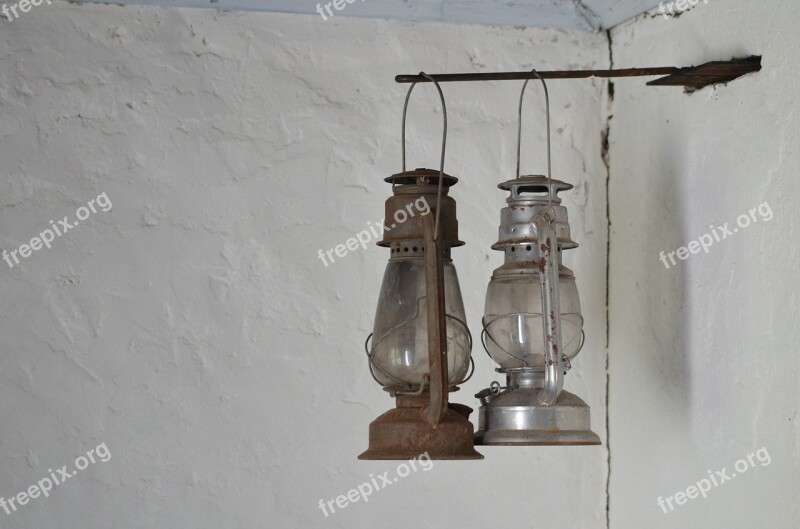 Oil Lantern Old Free Photos