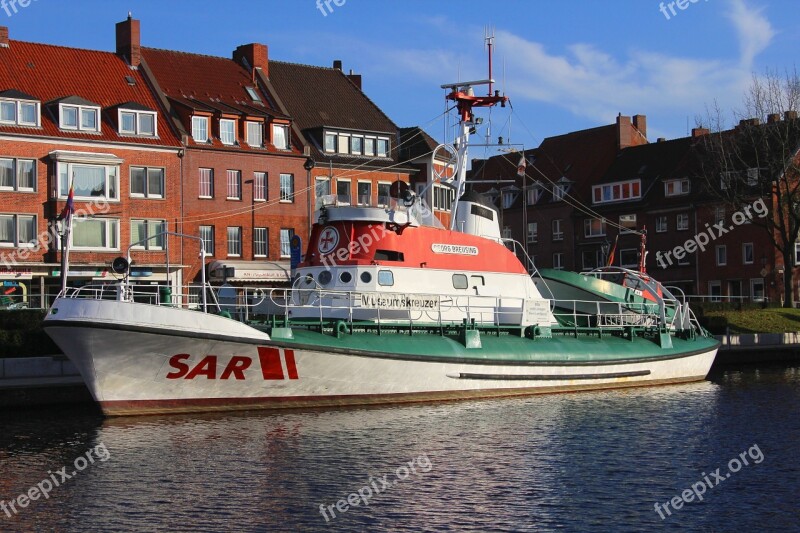 Fire Ship Port Emden City Lifeboat