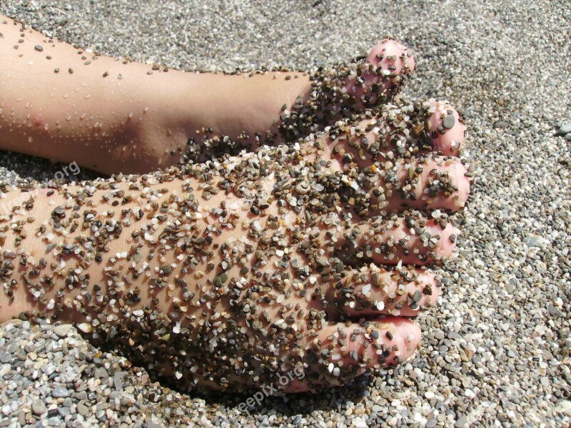 Beach Ten Foot Barefoot Summer