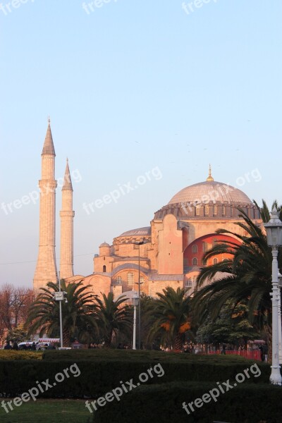 Istanbul Saintsophie Ayasofia Turkey Mosque