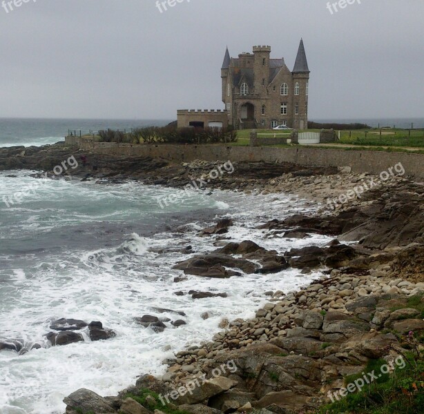 Quiberon Village Brittany France Europe