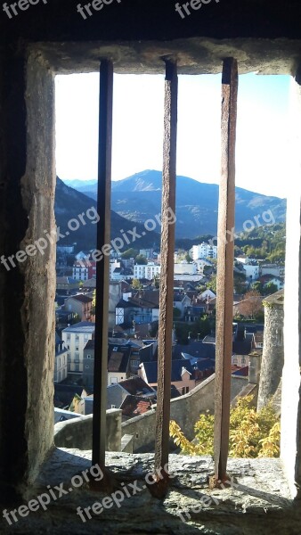 France Ancient Fort Tower Bars