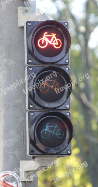 Bike Lights Traffic Lights Red Traffic Signal Light Signal