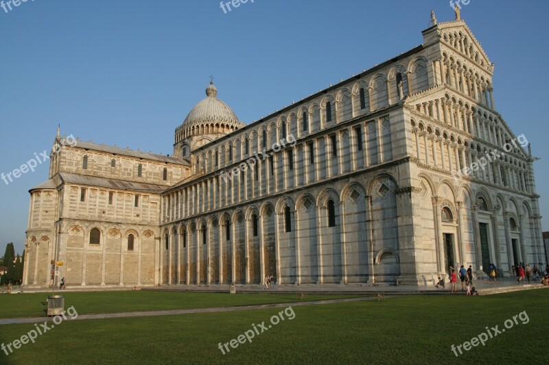 Pisa Italy Tuscany The Cathedral Architecture